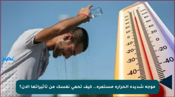 موجة شديدة الحرارة مستمرة.. كيف تحمي نفسك من تأثيراتها الآن؟